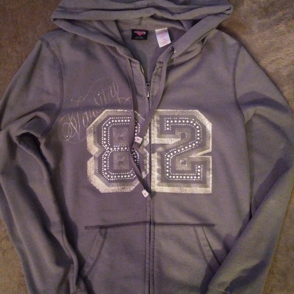 HARD CANDY '82' ZIP-UP HOODIE